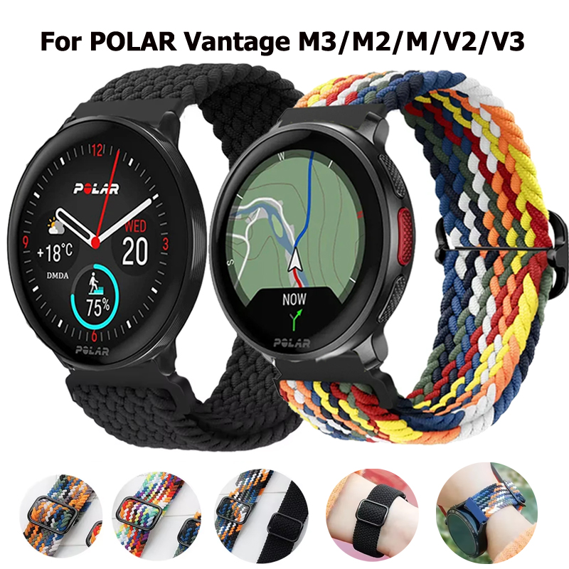 Solo Loop Strap - 22 มม.20 มม.Solo Loop สําหรับ POLAR