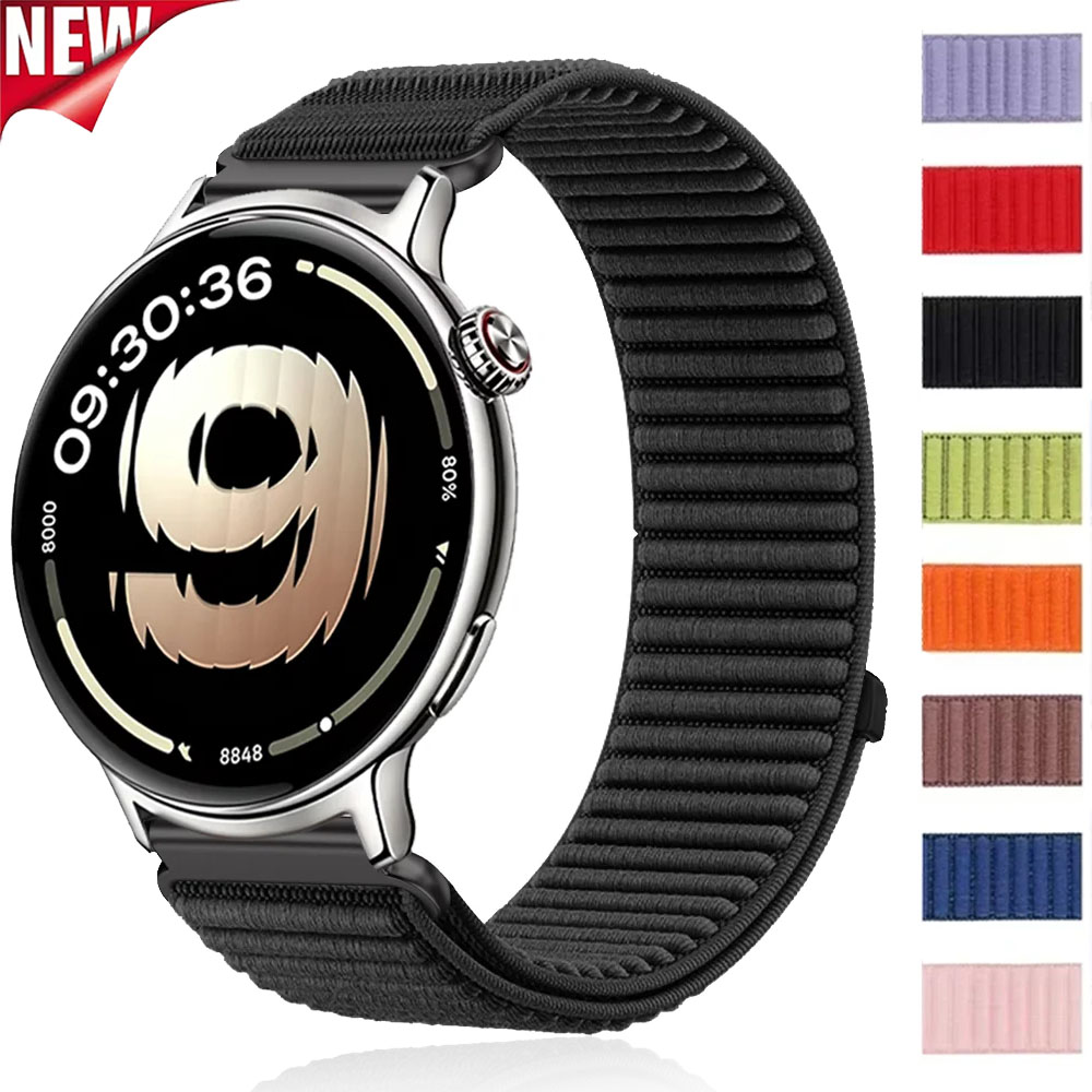 Smartwatch X2 - 18/20/22 มม.สายไนลอนสำหรับ OPPO นาฬิกา S/X3/X3 มินิ