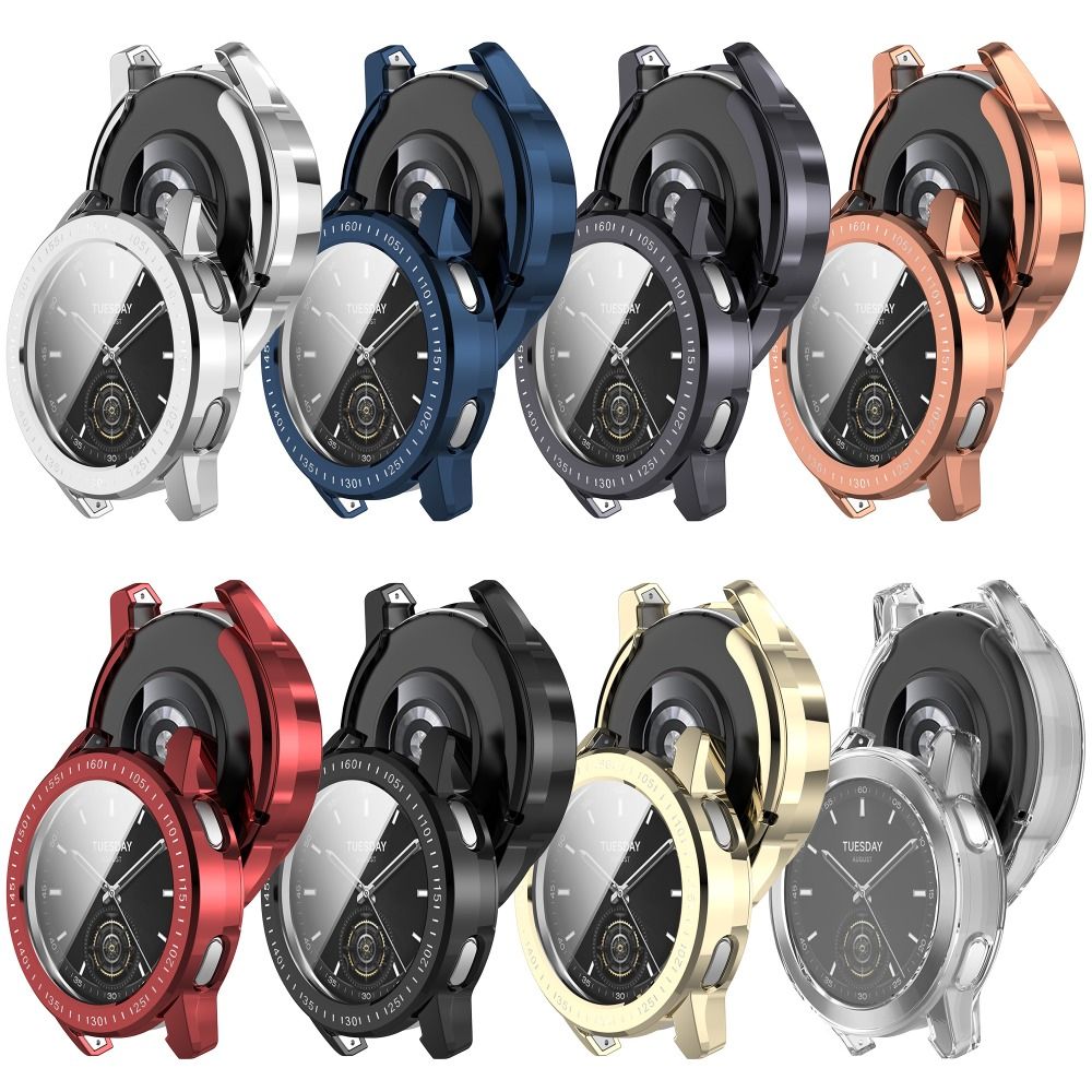Xiaomi Smartwatch S3 Accessories - เคส TPU แบบเต็มตัว พร้อมฟิล์มกันรอยหน้าจอ อุปกรณ์เสริมสายนาฬิกา สำหรับ