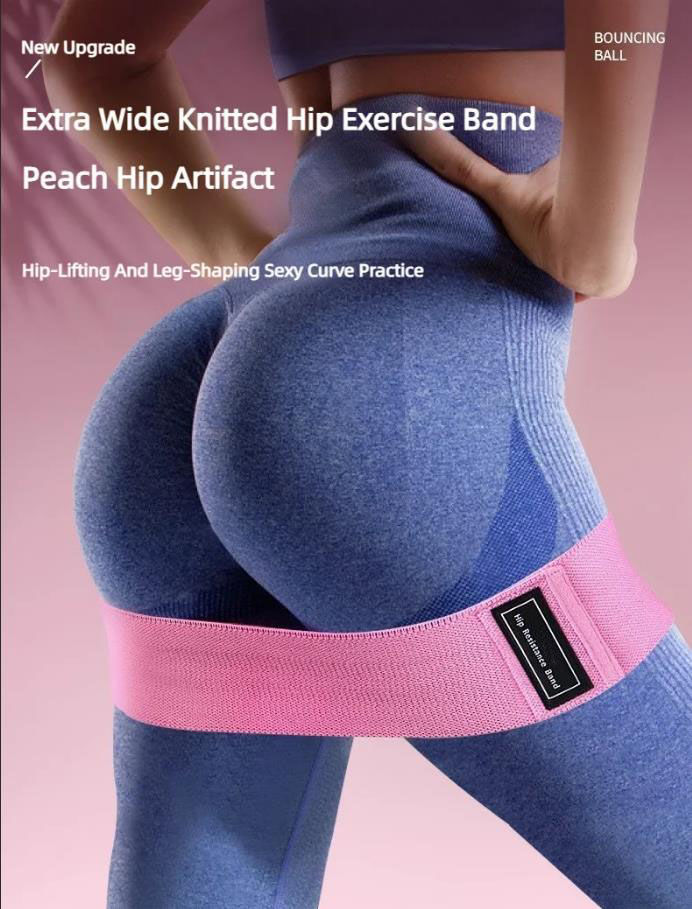 Milanaise Mesh Band - ชุดยางยืดออกกำลังกาย 3 ชิ้น สำหรับบริหารสะโพก ต้นขา และกล้ามเนื้อ