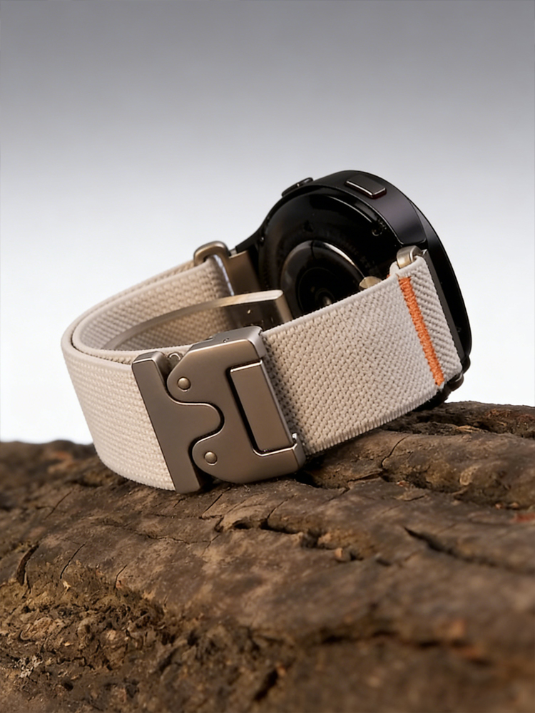 Solo Loop Strap - สายรัดสำหรับ OnePlus S/3/4 Pro/X2/S สมาร์ทวอทช์ สายรัดข้อมือไนลอนแบบ