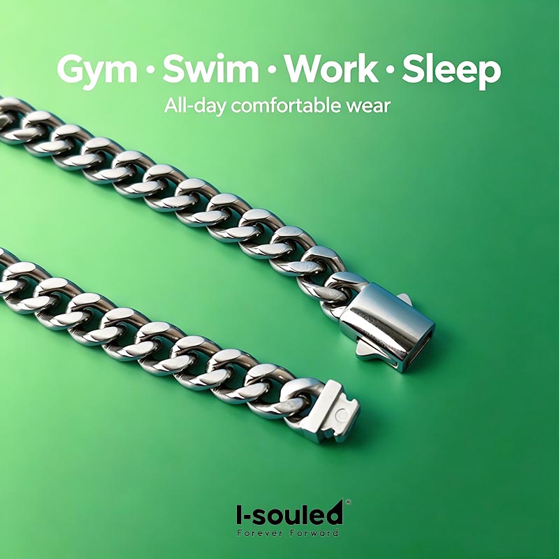 สร้อยข้อมือไทเทเนียมแท้ขนาด 7  - Ceramic Link Bracelet บทวิจารณ์และราคา