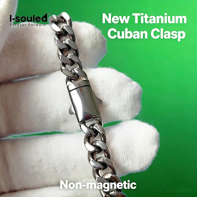 สร้อยข้อมือไทเทเนียมแท้ขนาด 7  - Ceramic Link Bracelet บทวิจารณ์และราคา