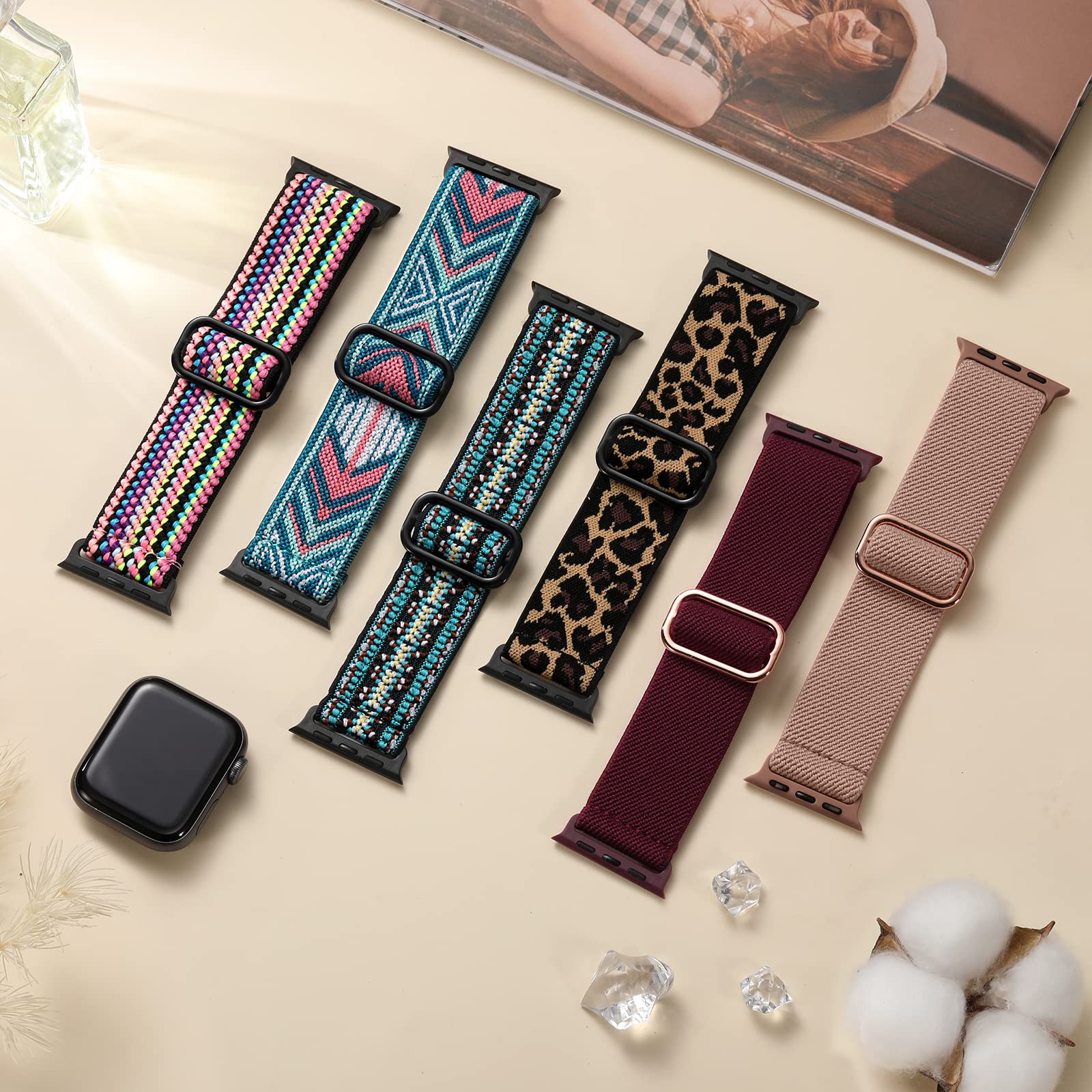 ไนลอนสําหรับ Apple Watch Band  - Solo Loop Strap บทวิจารณ์และราคา