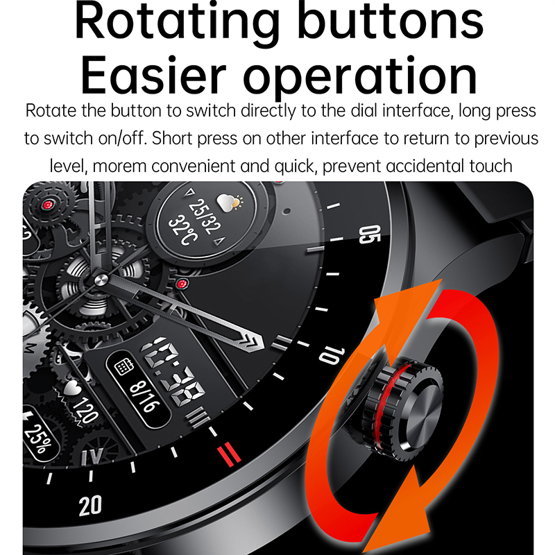 นาฬิกาสมาร์ทวอทช์ GPS ECG+PPG  - Smartwatch Custom บทวิจารณ์และราคา