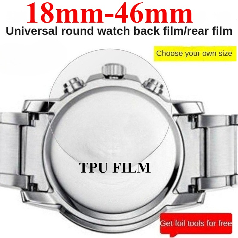 3PCS ฟิล์มป้องกันด้านหลังนาฬิก - Smartwatch Accessories Inside บทวิจารณ์และราคา
