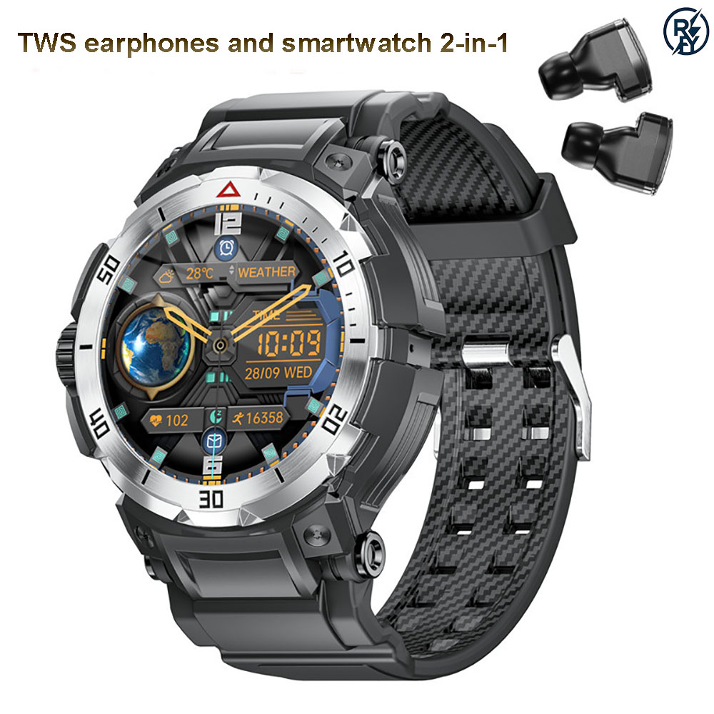 สมาร์ทวอทช์ 2-in-1 พร้อมหูฟังบ - Smartwatch Headset บทวิจารณ์และราคา