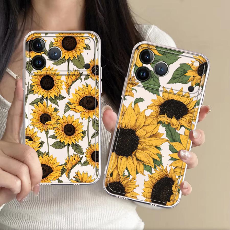 เคสลายดอกทานตะวันน่ารักสำหรับ  - Apple Iphone 16 บทวิจารณ์และราคา