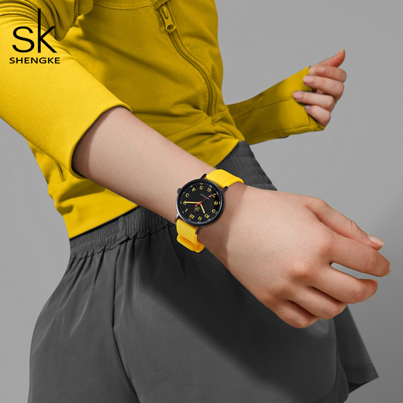 Shengke นาฬิกาสายซิลิโคนแฟชั่น - Sport Loop Strap บทวิจารณ์และราคา