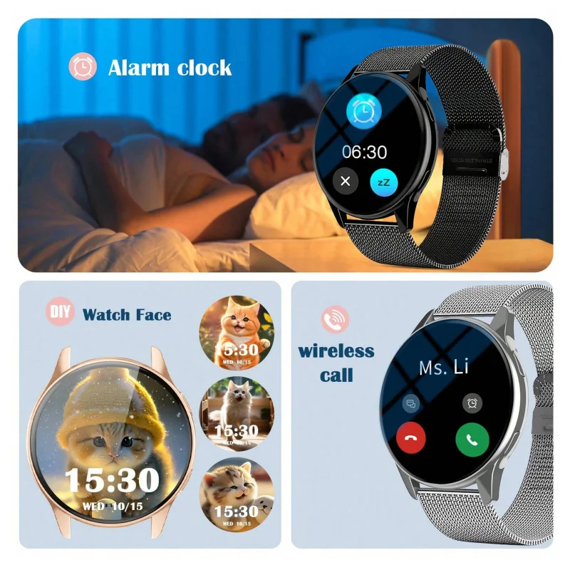 สมาร์ทวอทช์อเนกประสงค์ โทรไร้ส - Smartwatch Custom บทวิจารณ์และราคา