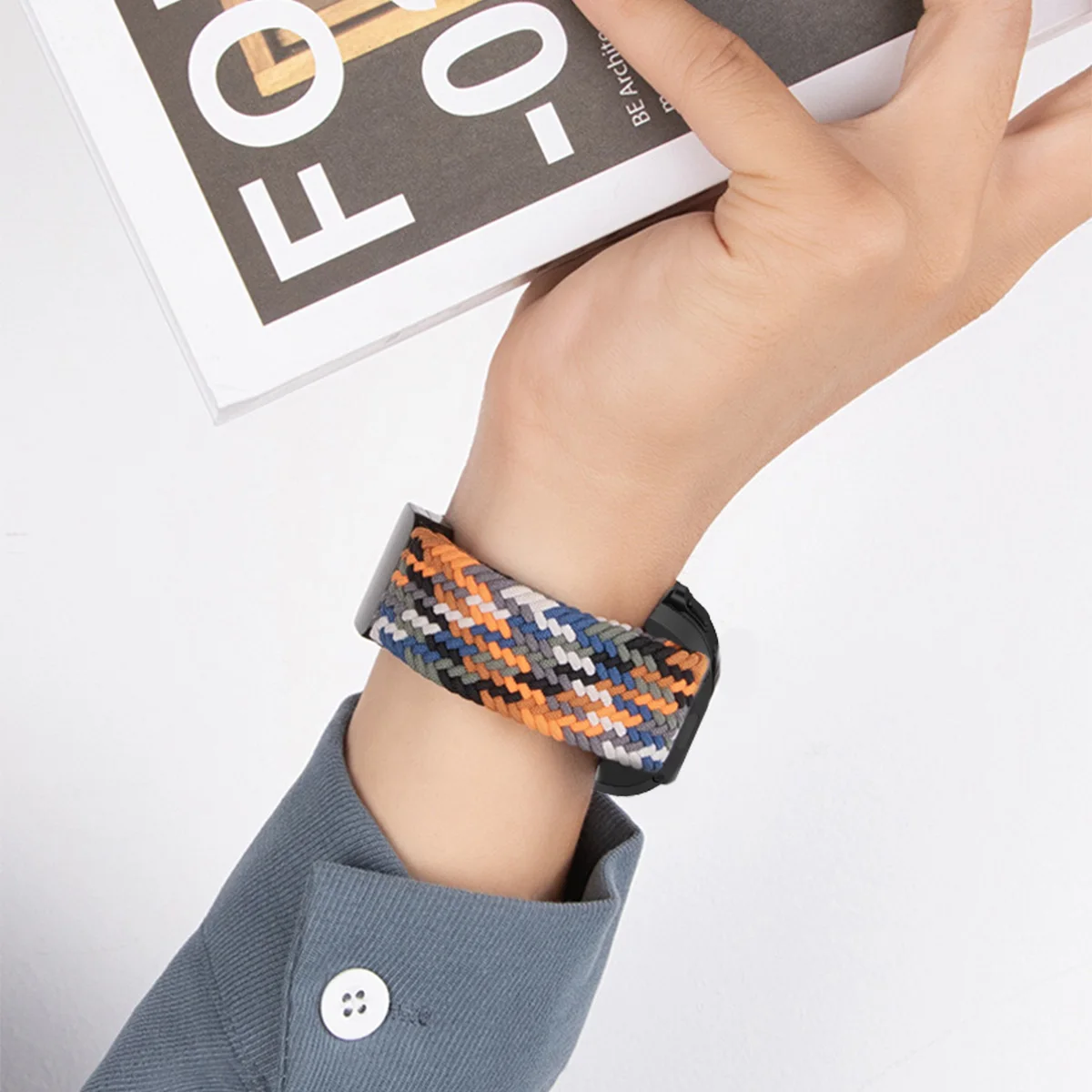 สายนาฬิกาแม่เหล็กไนลอนสำหรับ S - Solo Loop Strap บทวิจารณ์และราคา
