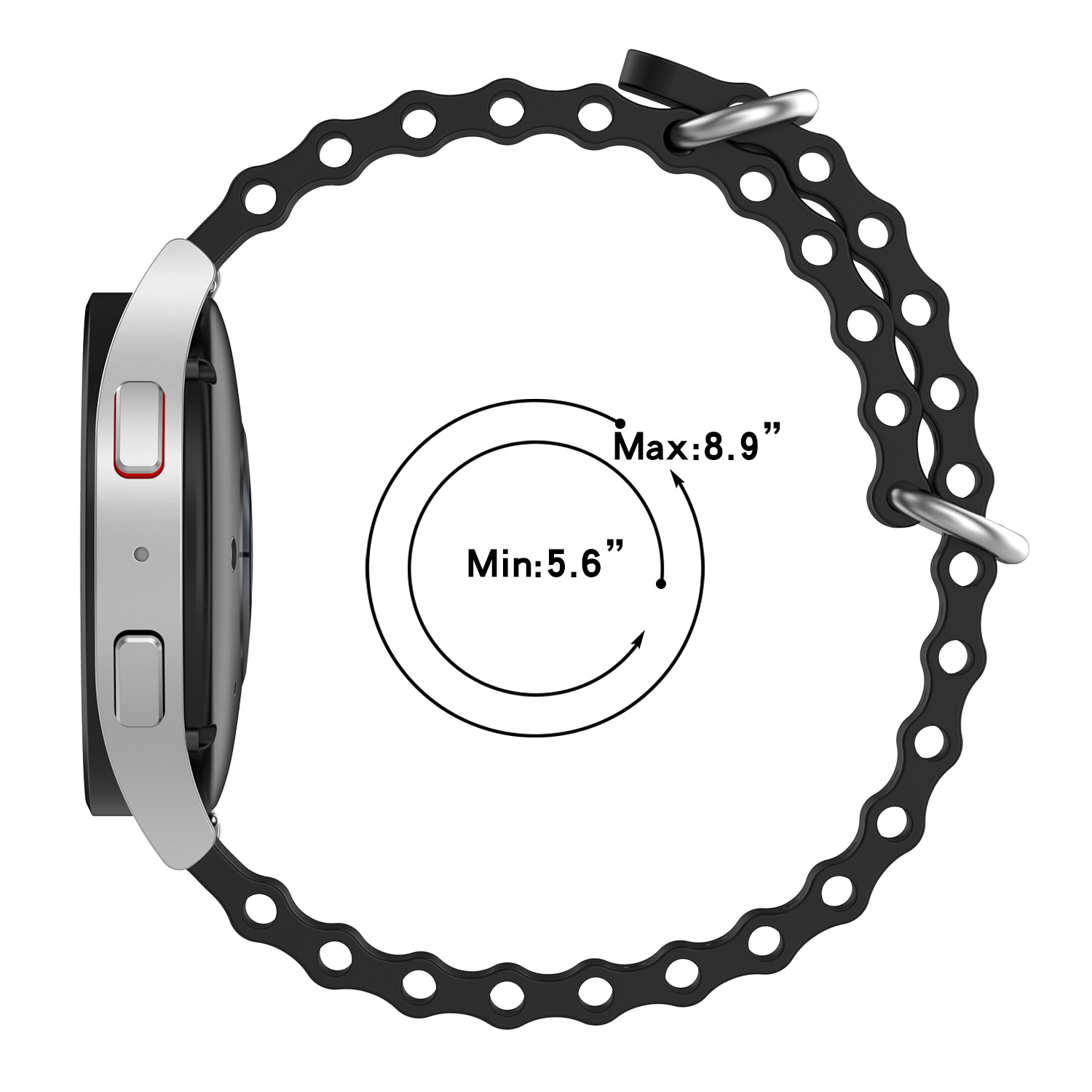 สายนาฬิกาโอเชียนขนาด 22 มม. สำ - Smartwatch X2 บทวิจารณ์และราคา