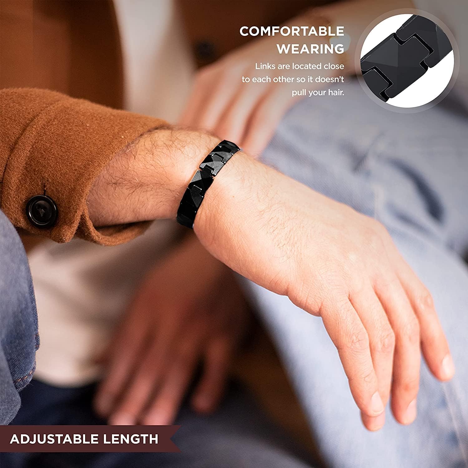 ARADOO พรีเมี่ยมสร้อยข้อมือเซร - Ceramic Link Bracelet บทวิจารณ์และราคา