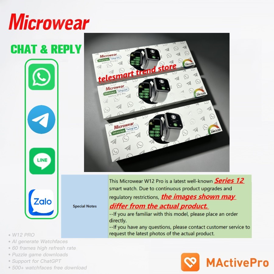 นาฬิกาอัจฉริยะ Top Amoled Watc - Smartwatch M Active บทวิจารณ์และราคา