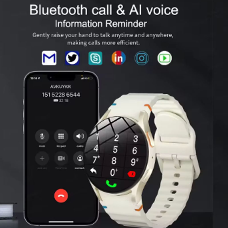 SmartWatch ผู้ชายผู้หญิง HD AM - Smartwatch Custom บทวิจารณ์และราคา