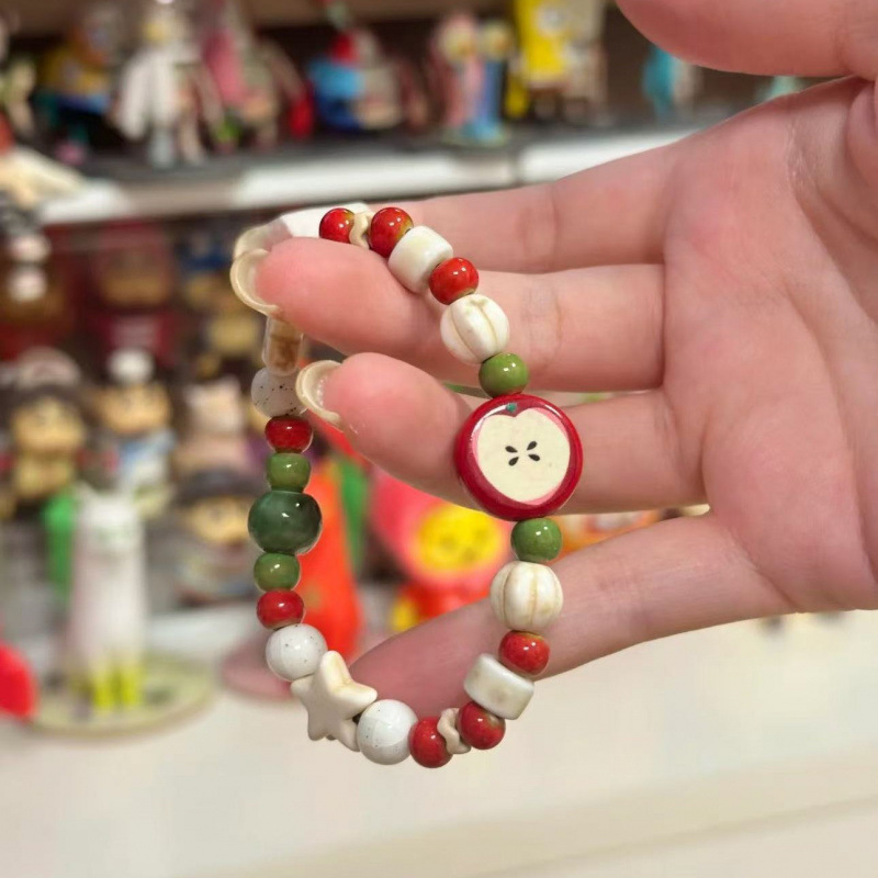 สร้อยข้อมือลูกปัดเซรามิคสไตล์ย - Ceramic Link Bracelet บทวิจารณ์และราคา