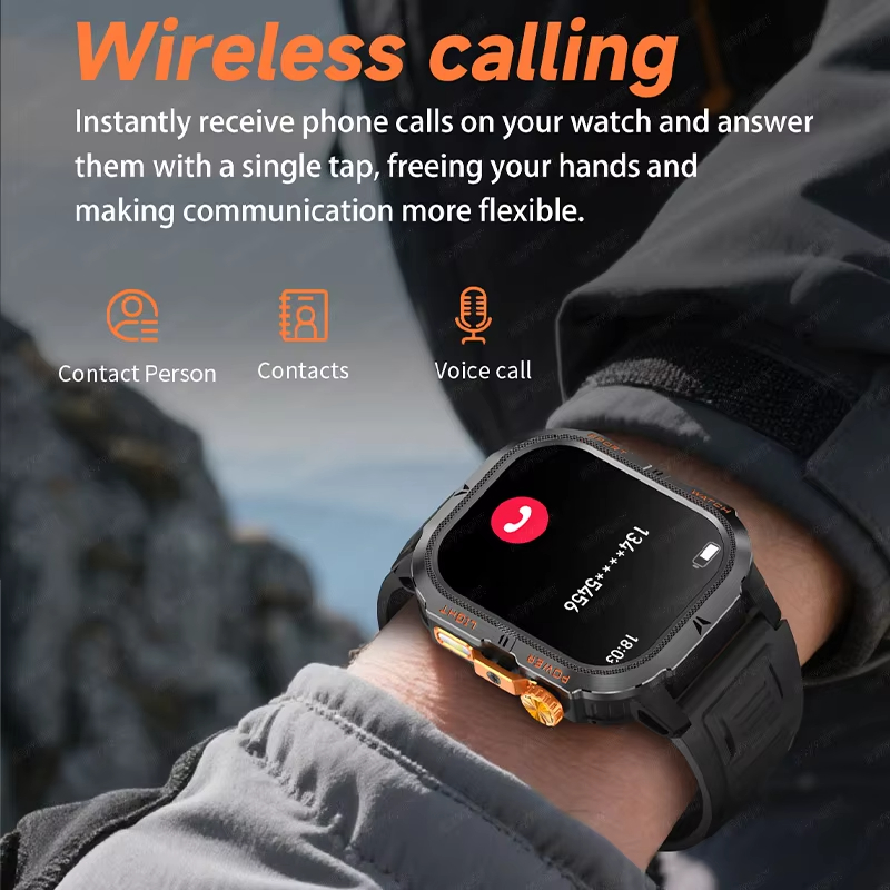 2026 สมาร์ทวอทช์ทหารที่ทนทานสำ - Smartwatch M Active บทวิจารณ์และราคา