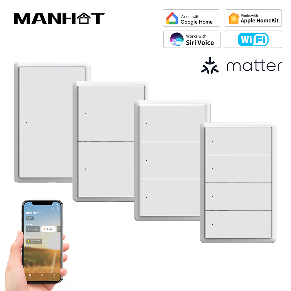สวิตช์ไฟอัจฉริยะ MANHOT Homeki - Smart Accessories บทวิจารณ์และราคา