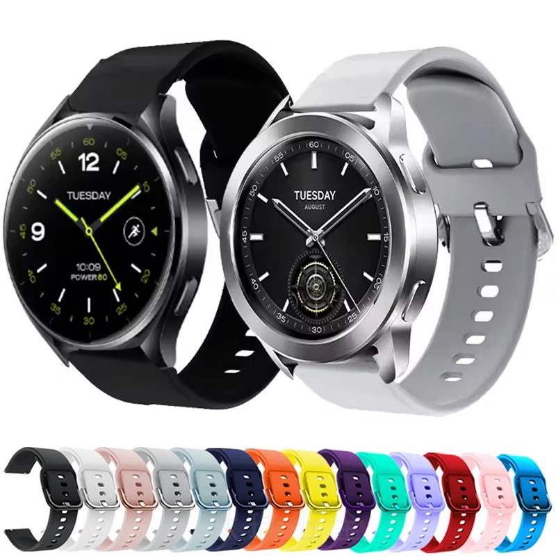 สายซิลิโคนสําหรับ Xiaomi นาฬิก - Xiaomi Smartwatch S3 Accessories บทวิจารณ์และราคา