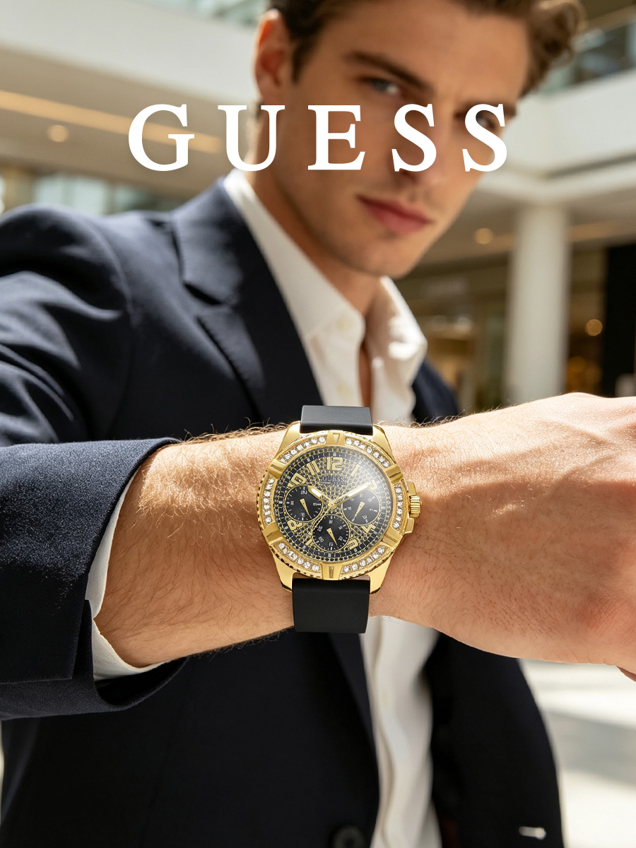 นาฬิกาข้อมือผู้ชาย Guess สายซิ - Smartwatch Guess บทวิจารณ์และราคา