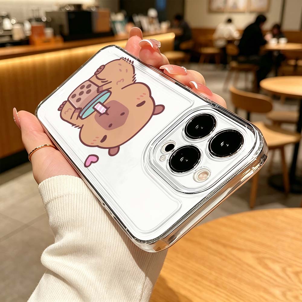 เคสโทรศัพท์ลายคาปิบาร่าดื่มชาไ - Apple Iphone 16 บทวิจารณ์และราคา