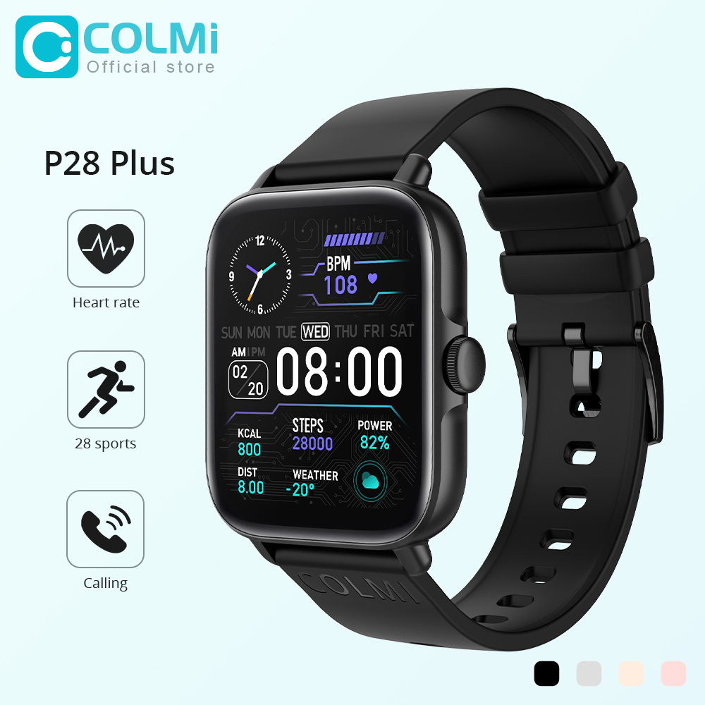 COLMI P28 Plusบลูทูธรับสายสมาร - Smartwatch Faces บทวิจารณ์และราคา